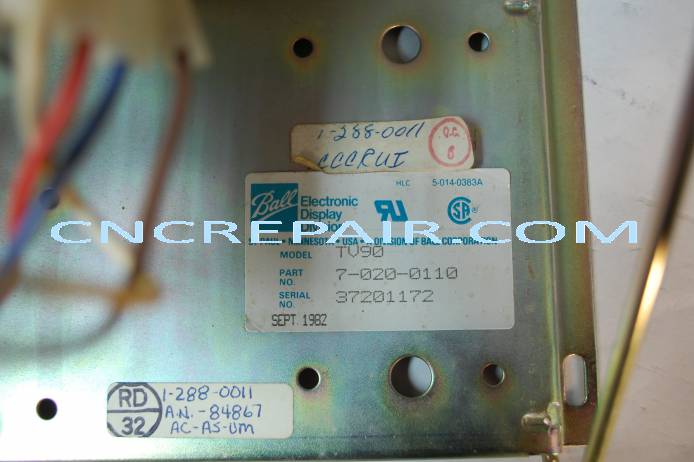 BALL MONITOR TV-90 EXCH